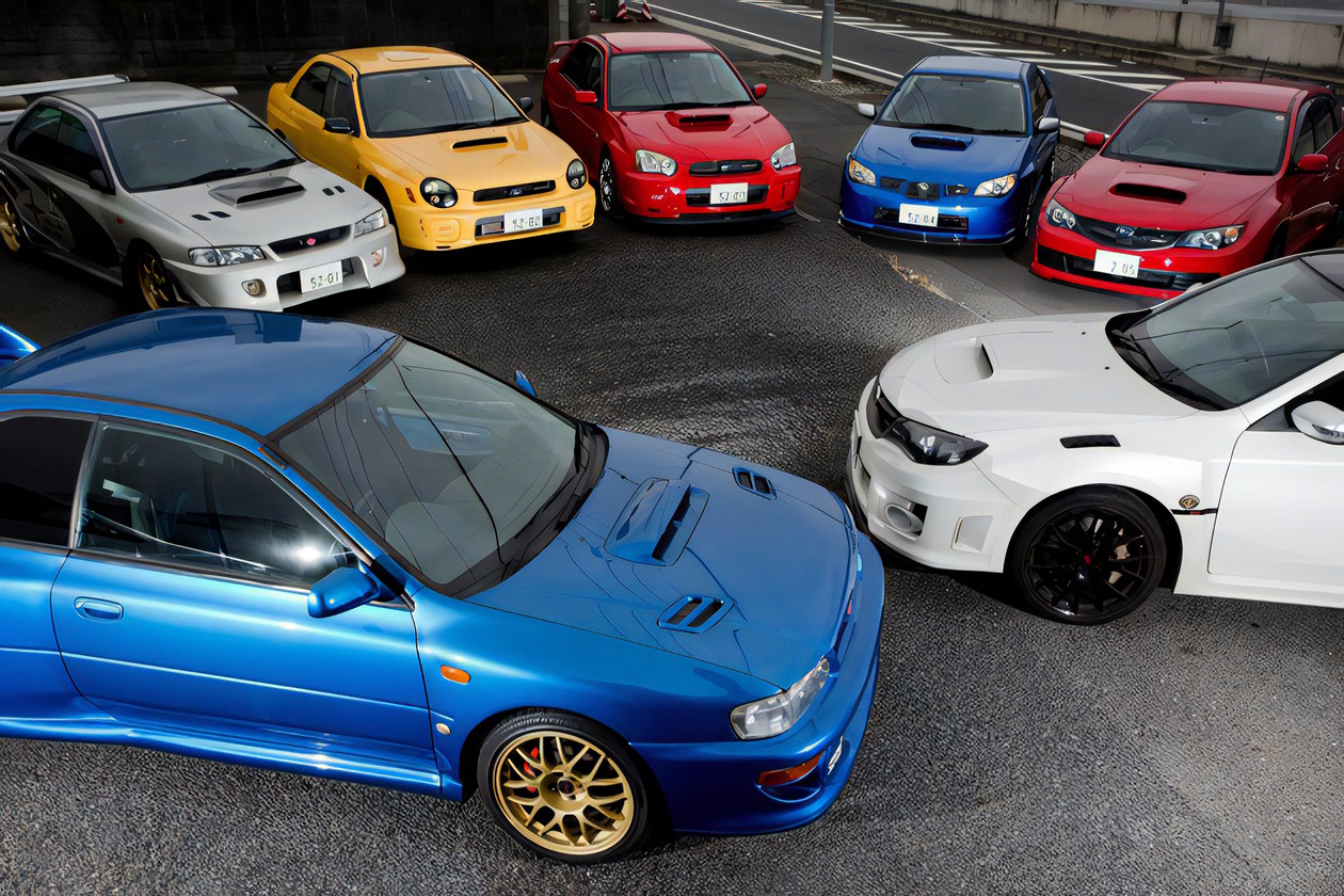 Общие фото лимиток Subaru Impreza Limited Version 1/43  WRX STI Ver I, 22B, S201, S202, S203, S204, RB320, R205, S206, S206 NBR Challenge Package.